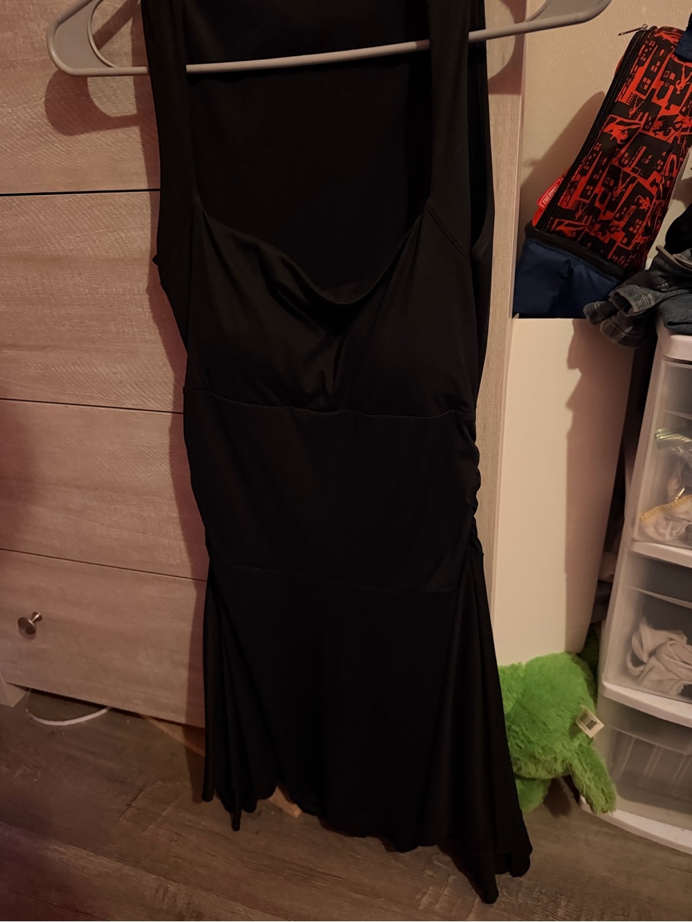 Amazon Black High-Low Sleeveless Women's Dress
